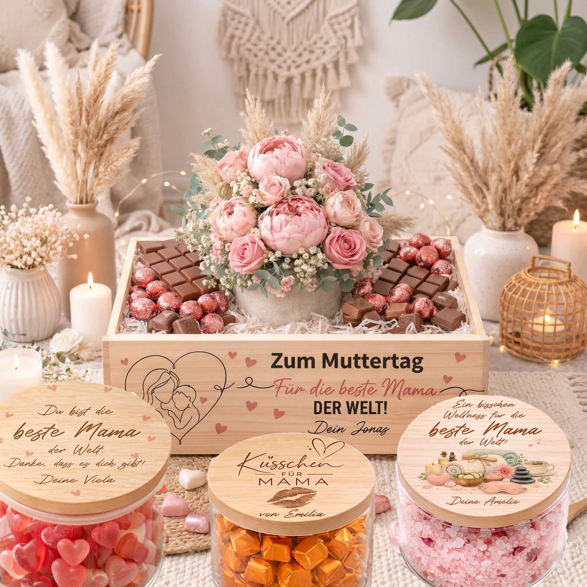 Kleine Geschenke für Mama personalisiert – liebevolle Geschenkidee mit Namen für Muttertag und Geburtstag
