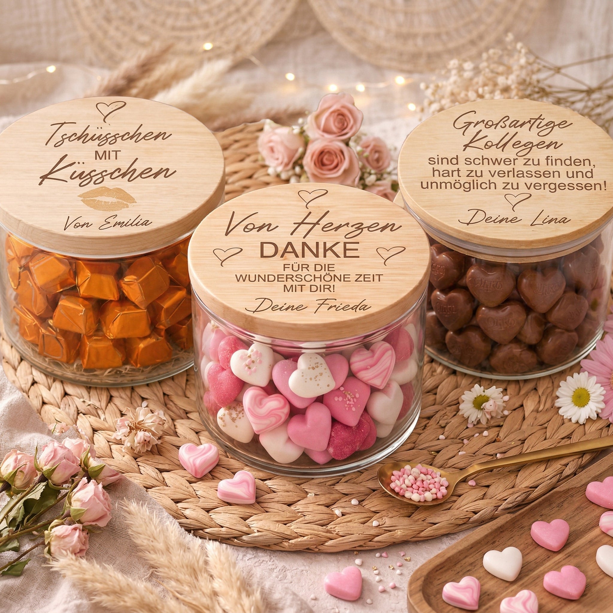 Personalisierte Abschiedsgeschenke für Kollegen zum Jobwechsel oder Ruhestand