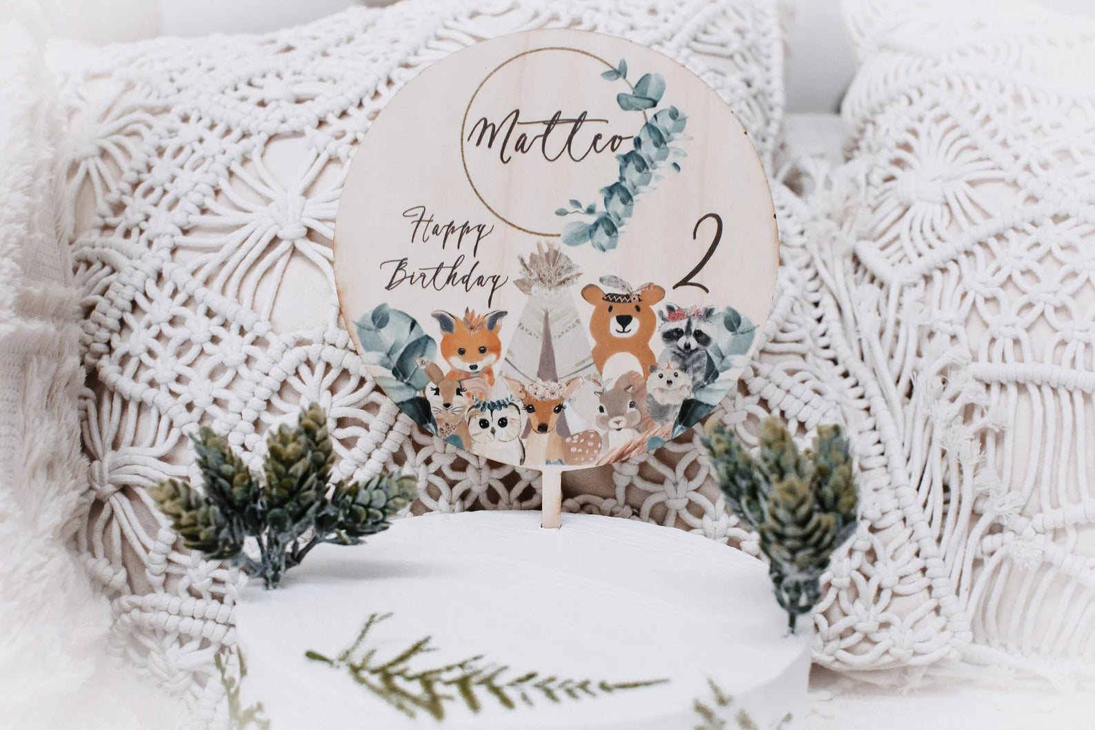 Caketopper Waldtiere