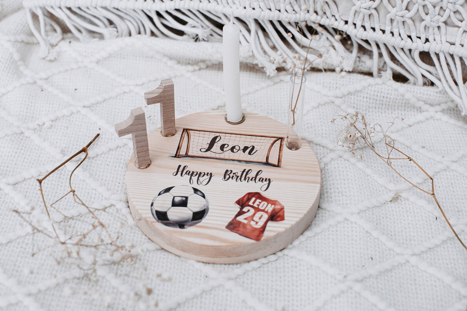 Geburtstagsteller Fußball