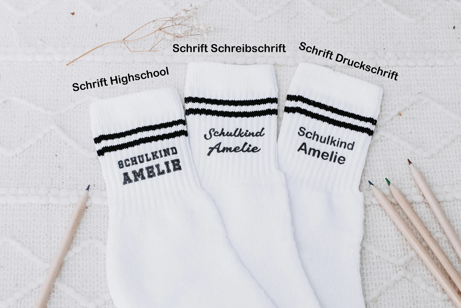 Schulkind Tennissocken