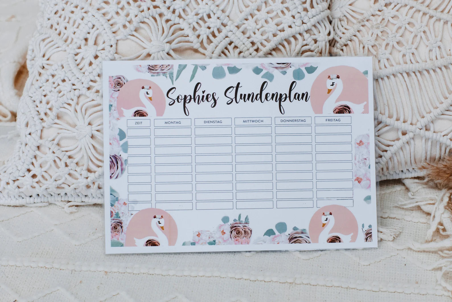 Schulkind Set Schwan