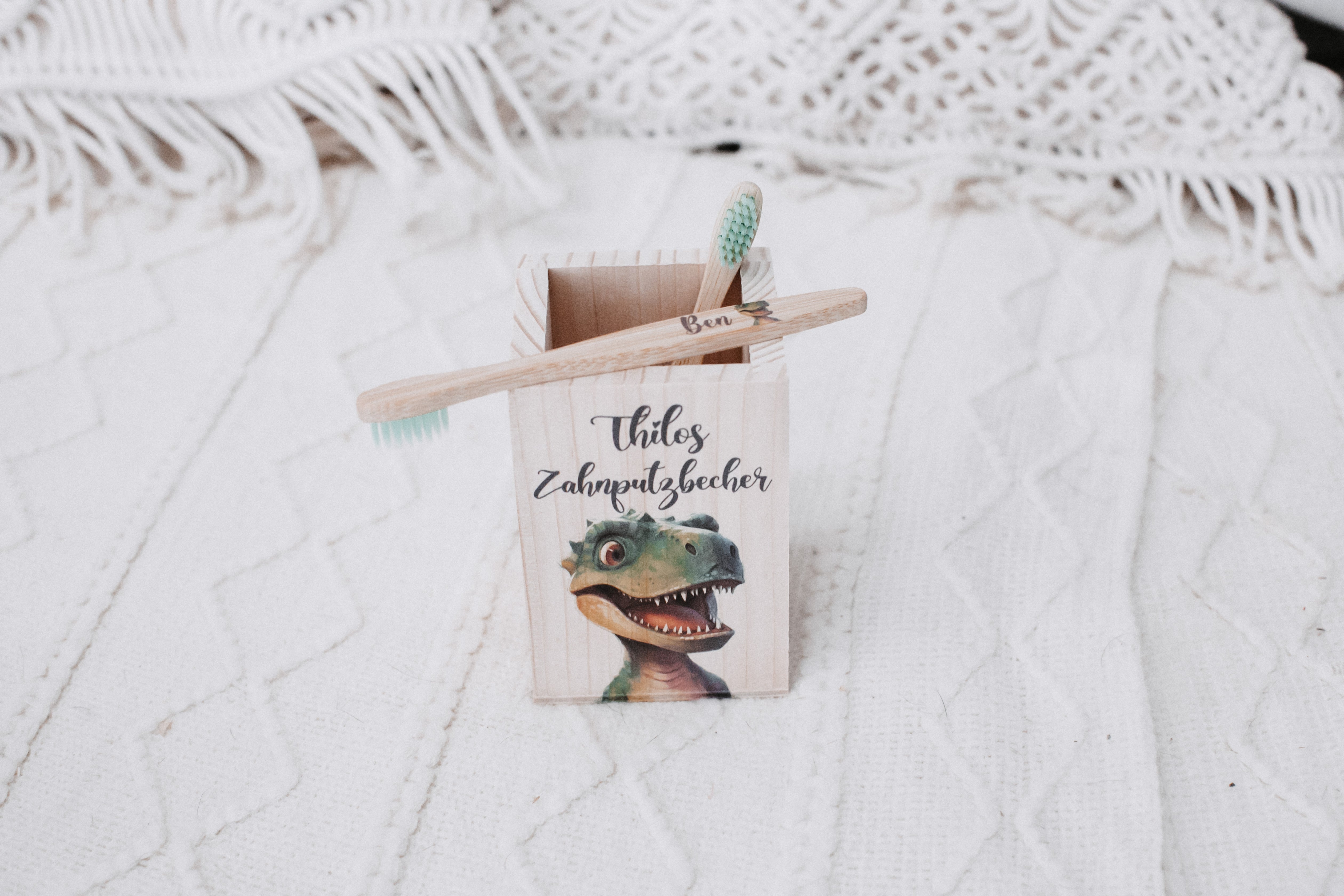 Zahnputzbecher Dino