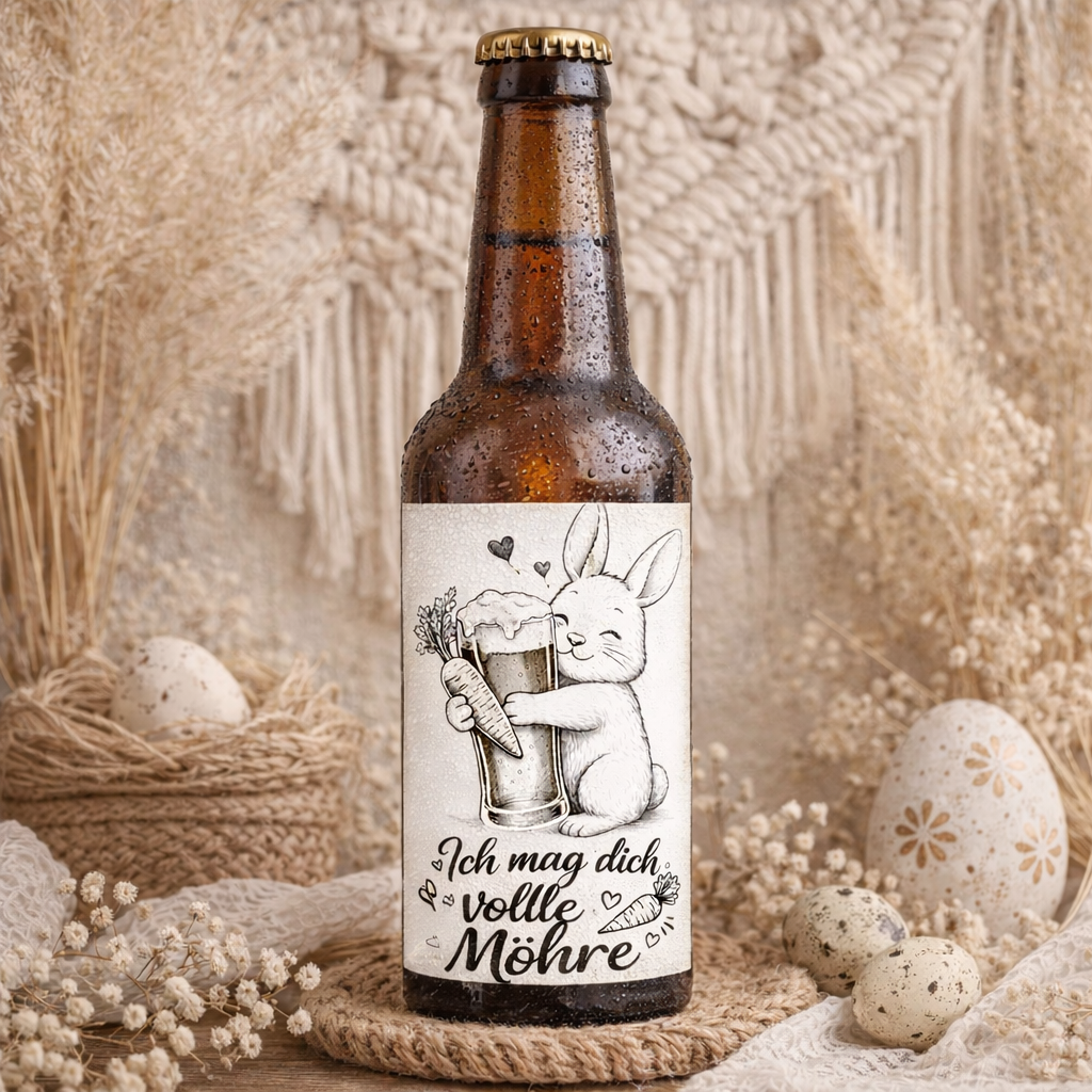 Bierflaschen Etikett Ostern - SOFORT DOWNLOAD!