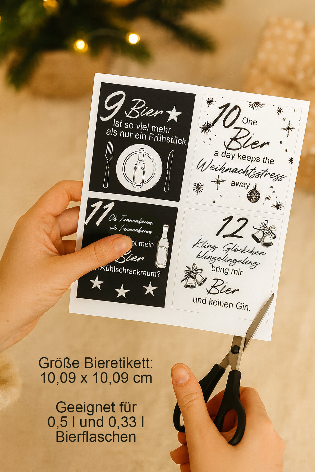 Bier Adventskalender DIY download