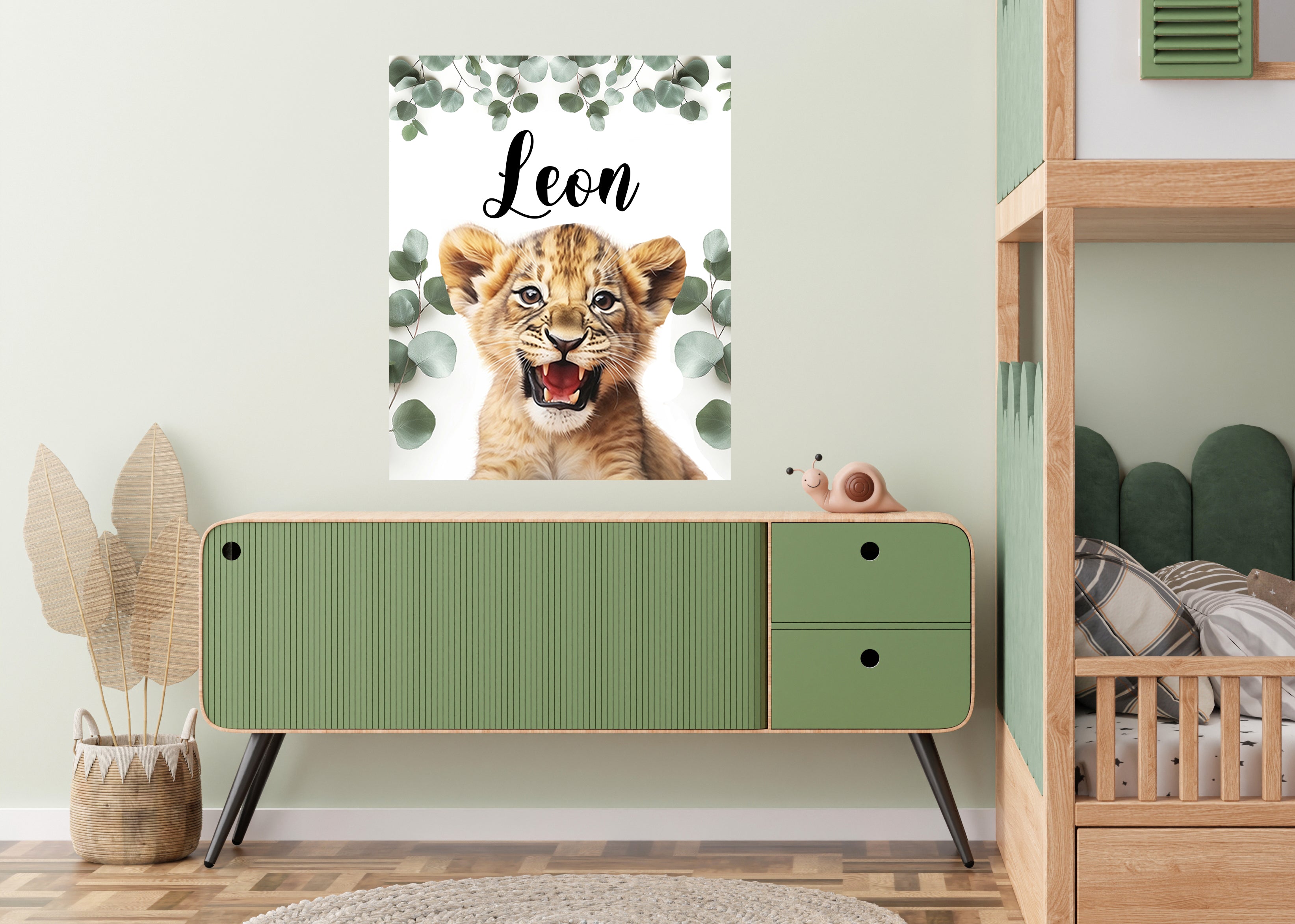 Kinderzimmer Bild Löwe