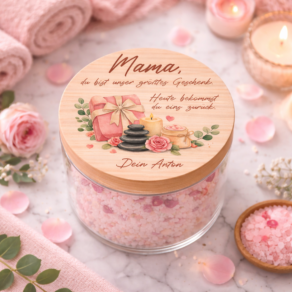 Mama Geschenk personalisiert Mama du bist unser größtes Geschenk Muttertag Geschenk Mama Vorratsglas