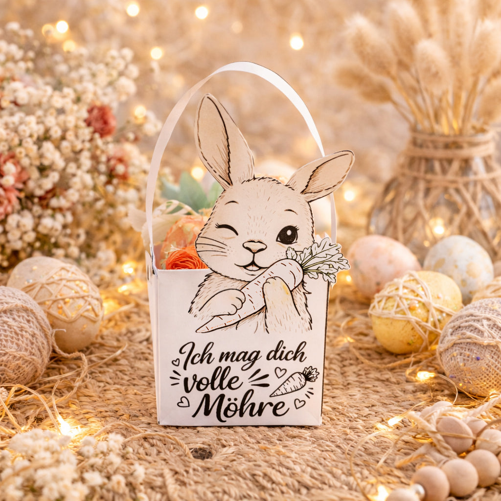 Osterkörbchen 6er Set - SOFORT DOWNLOAD!