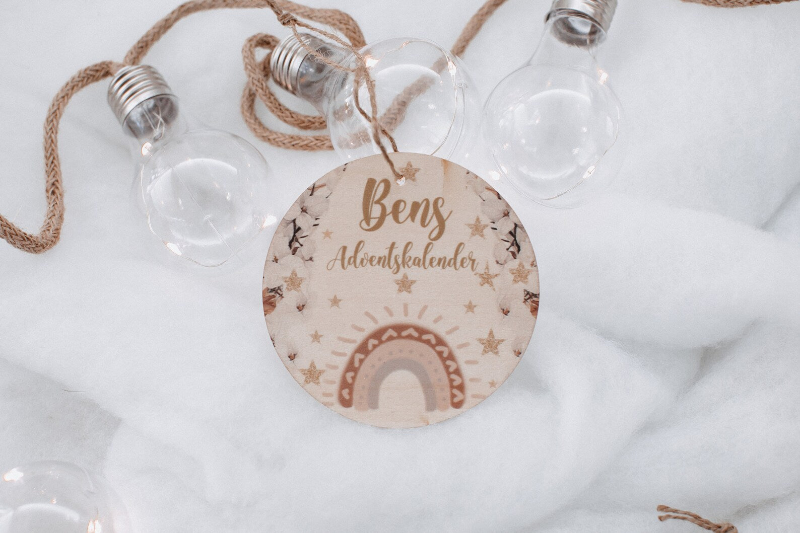 Adventskalender Schild