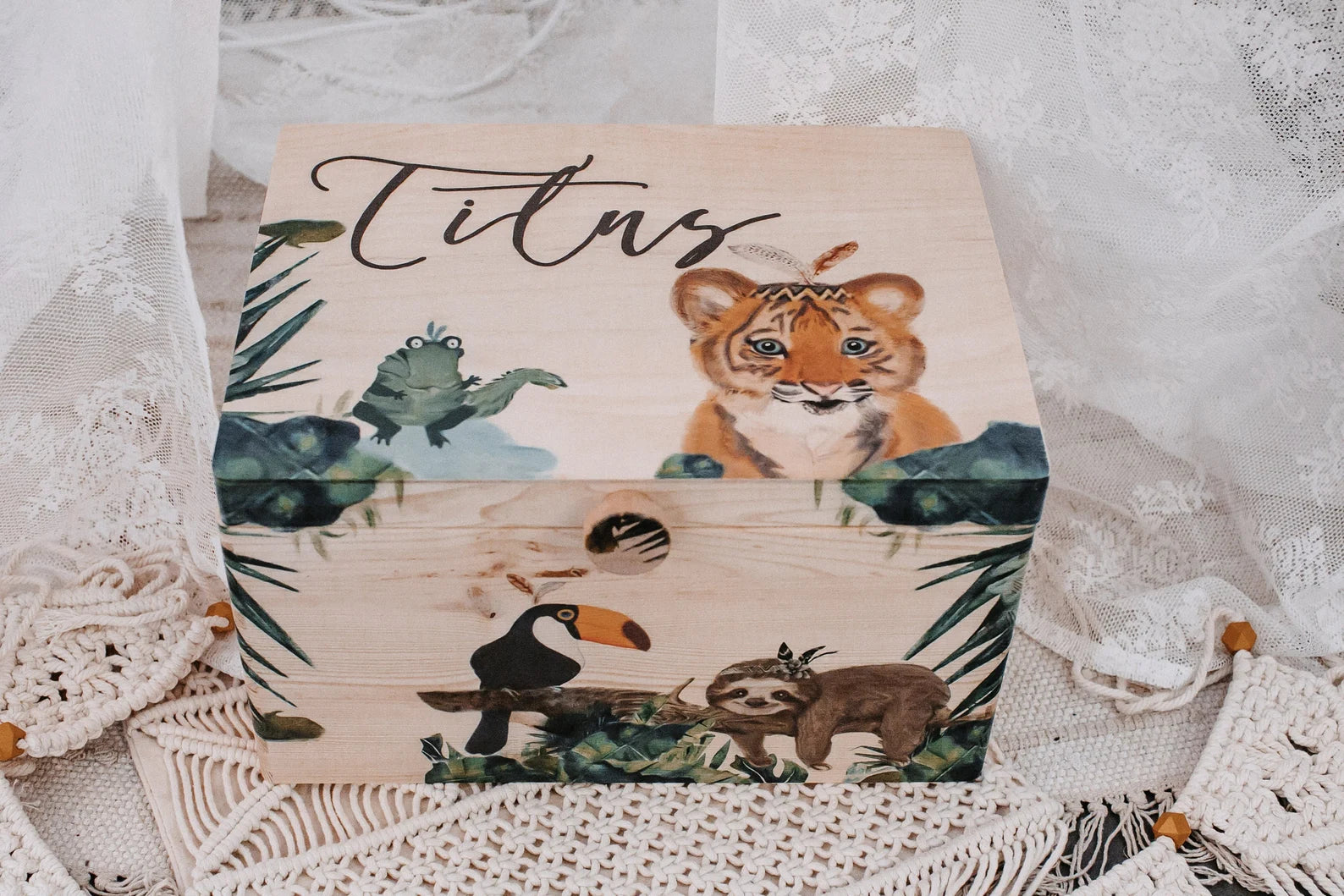 Erinnerungskiste Dschungel Tiger