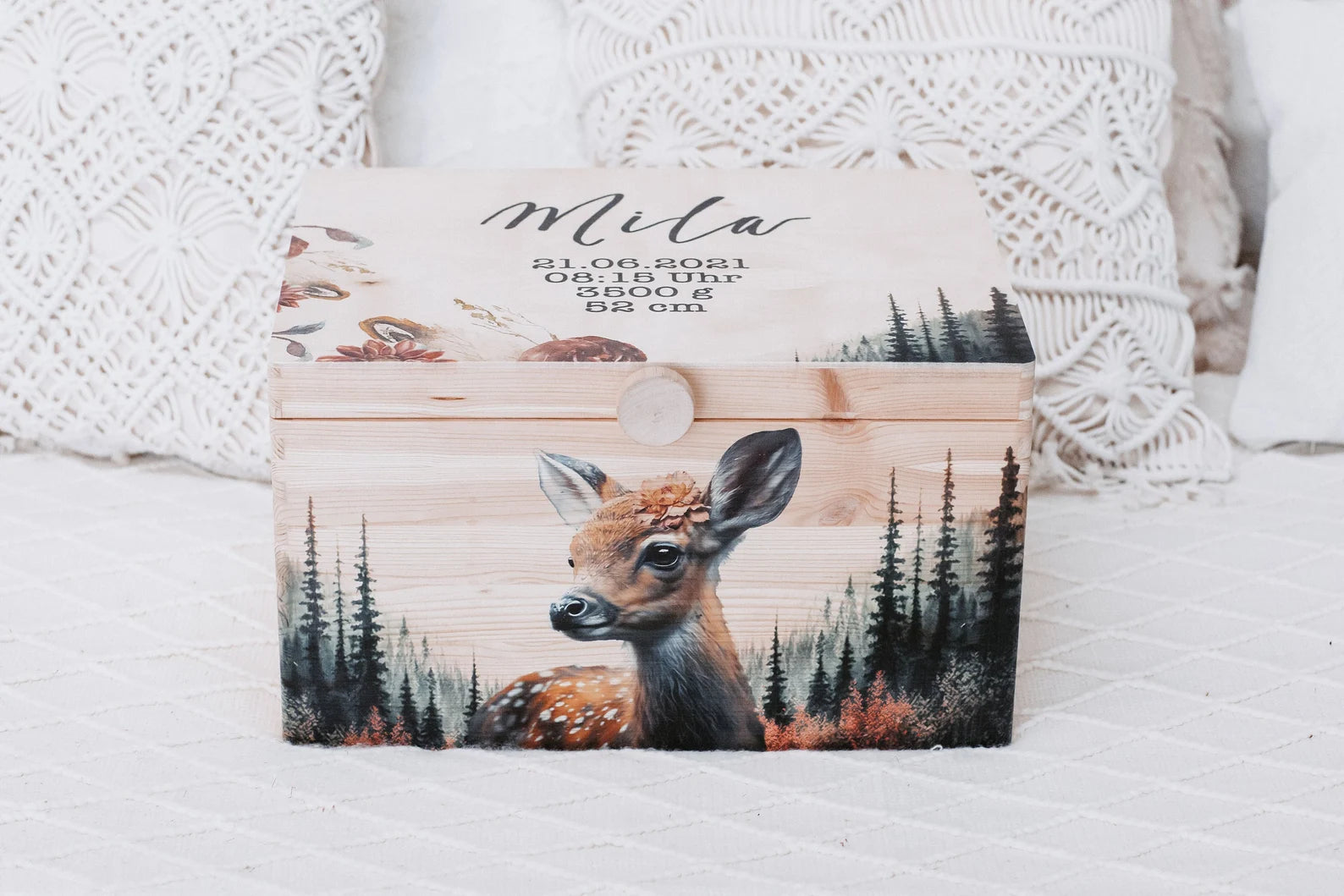 Erinnerungskiste Reh Wald