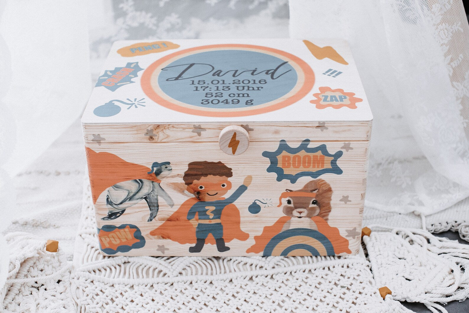 Erinnerungskiste Superheld