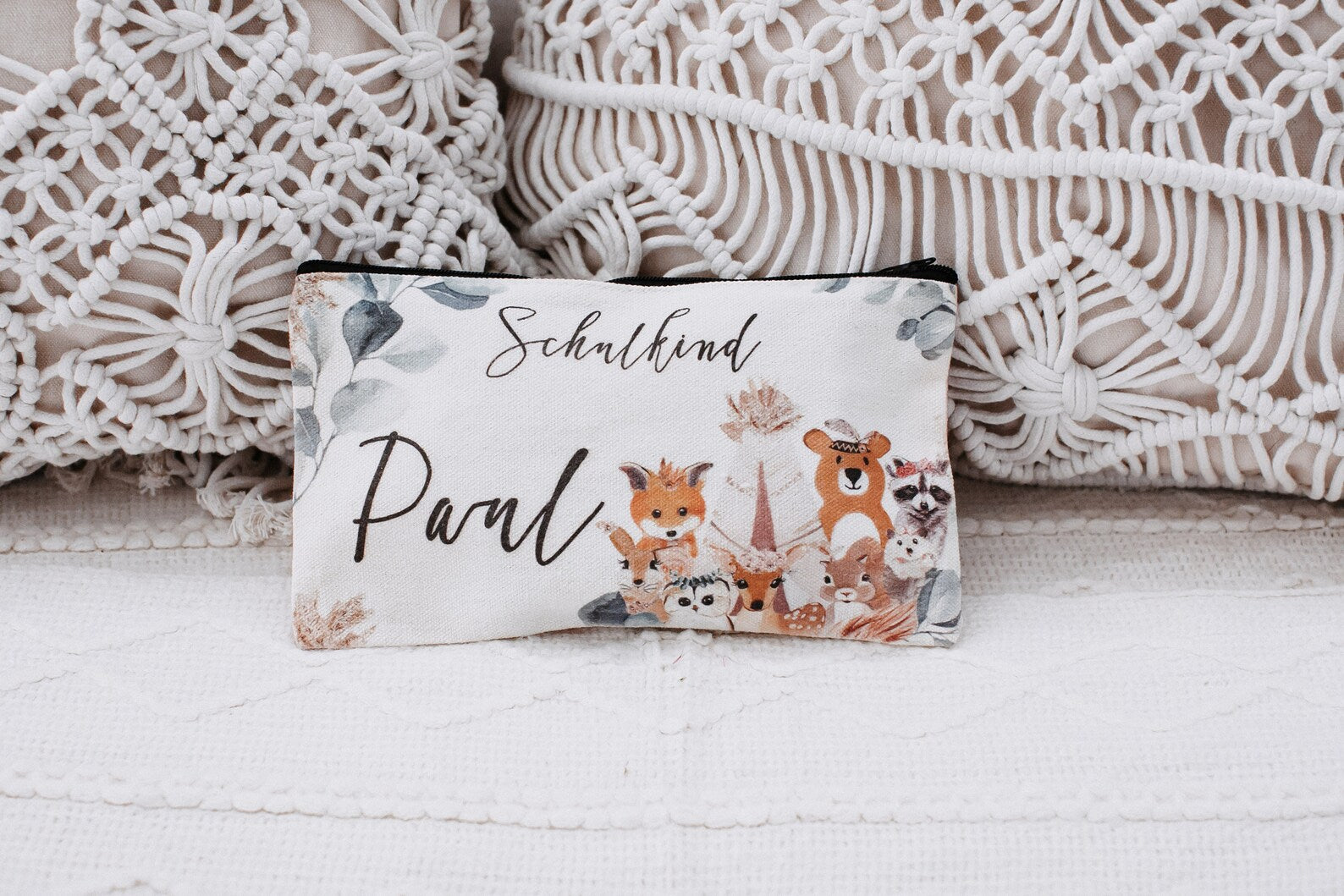 Etui Schulkind Waldtiere