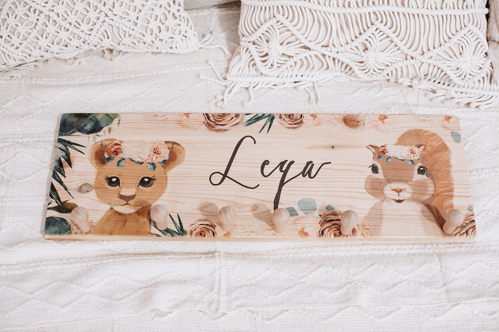 Garderobe Löwe Eichhörnchen