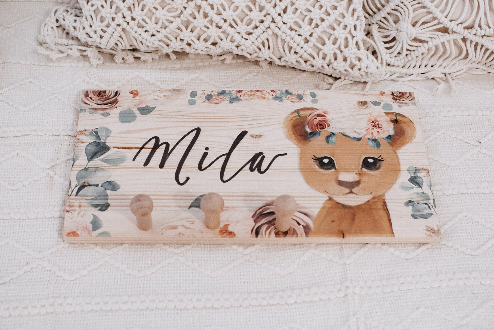 Garderobe Löwenmädchen