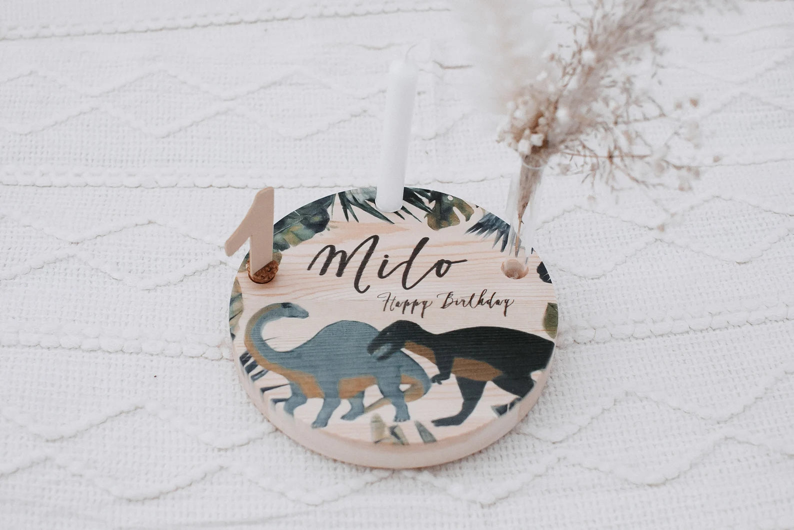Geburtstagsteller Dinos
