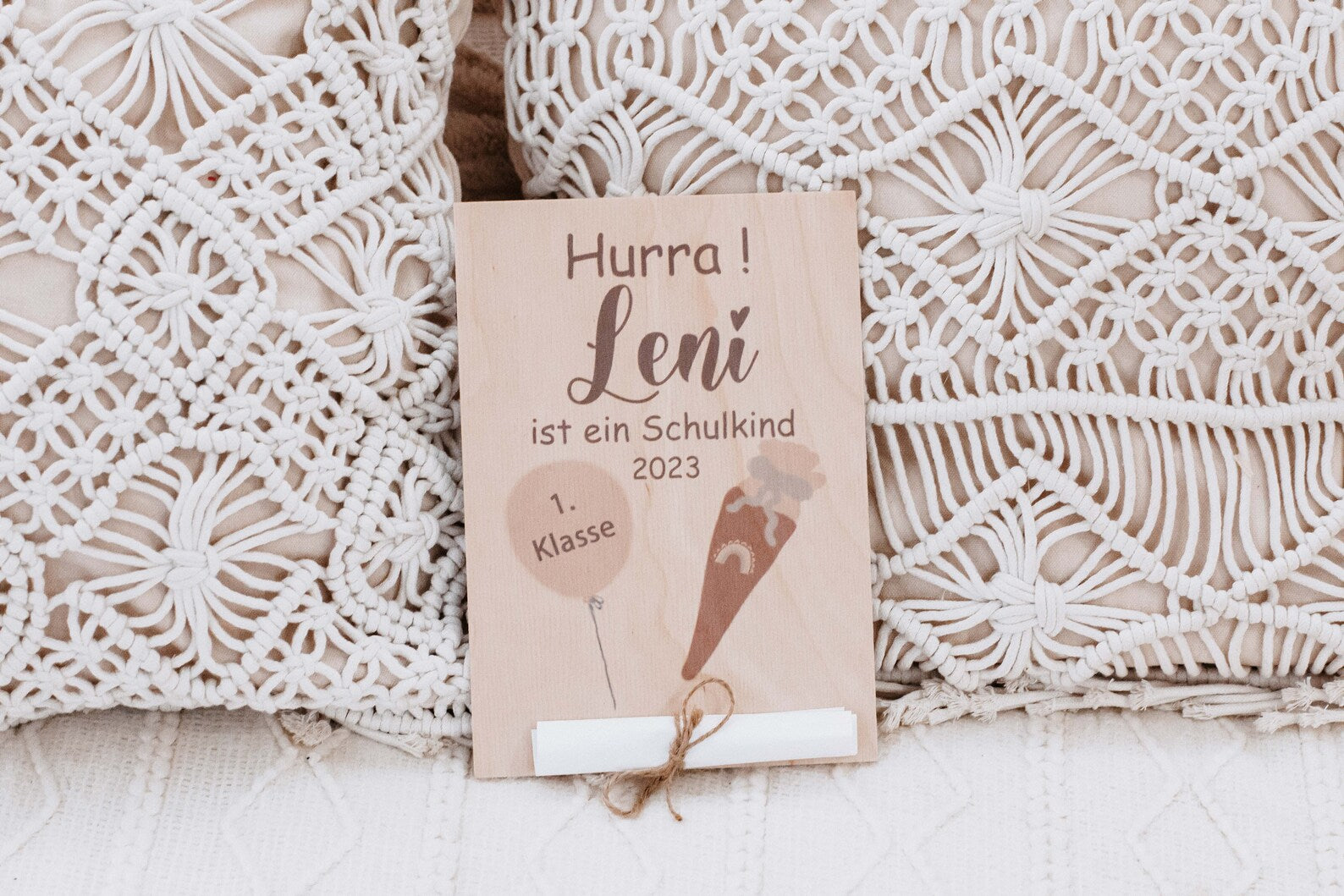 Karte Einschulung Schultüte
