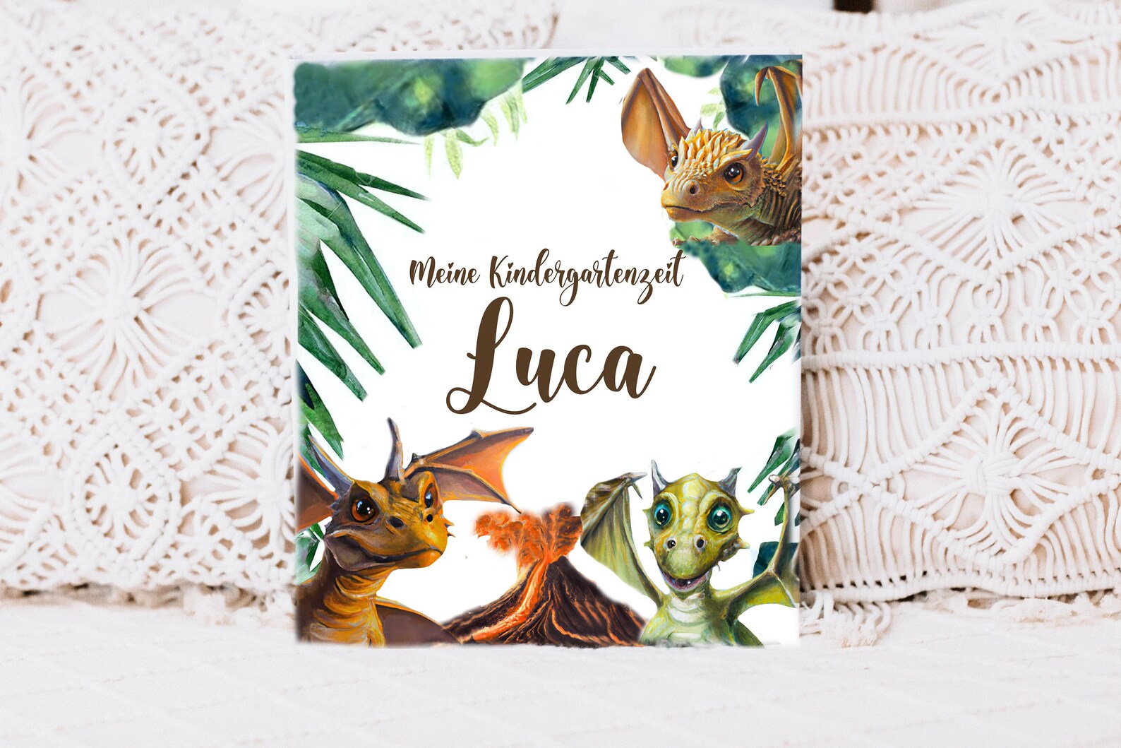 Kindergartenordner Drachen