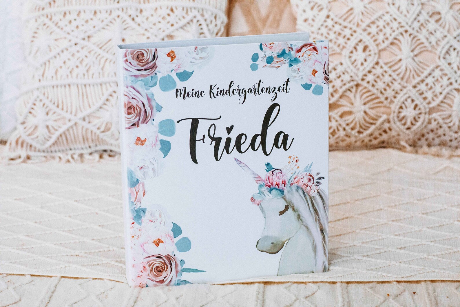 Kindergartenordner Einhorn