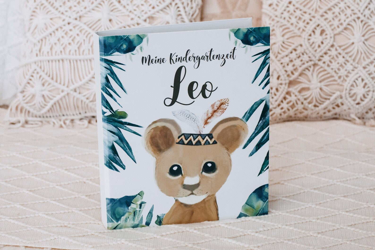 Kindergartenordner Löwe