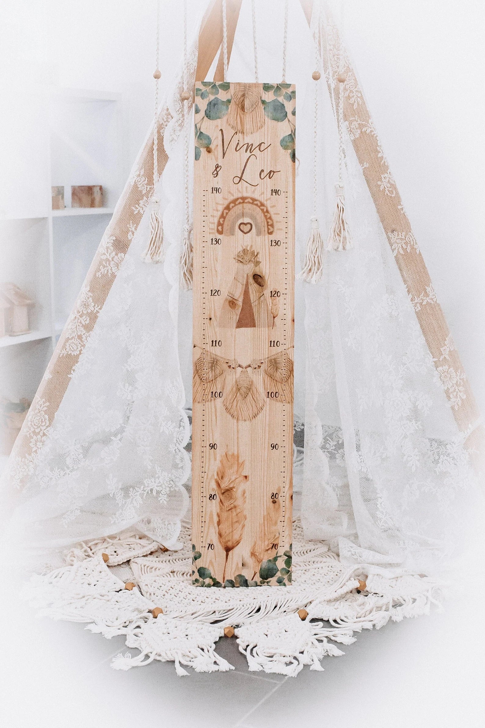 Messlatte Geschwister Boho