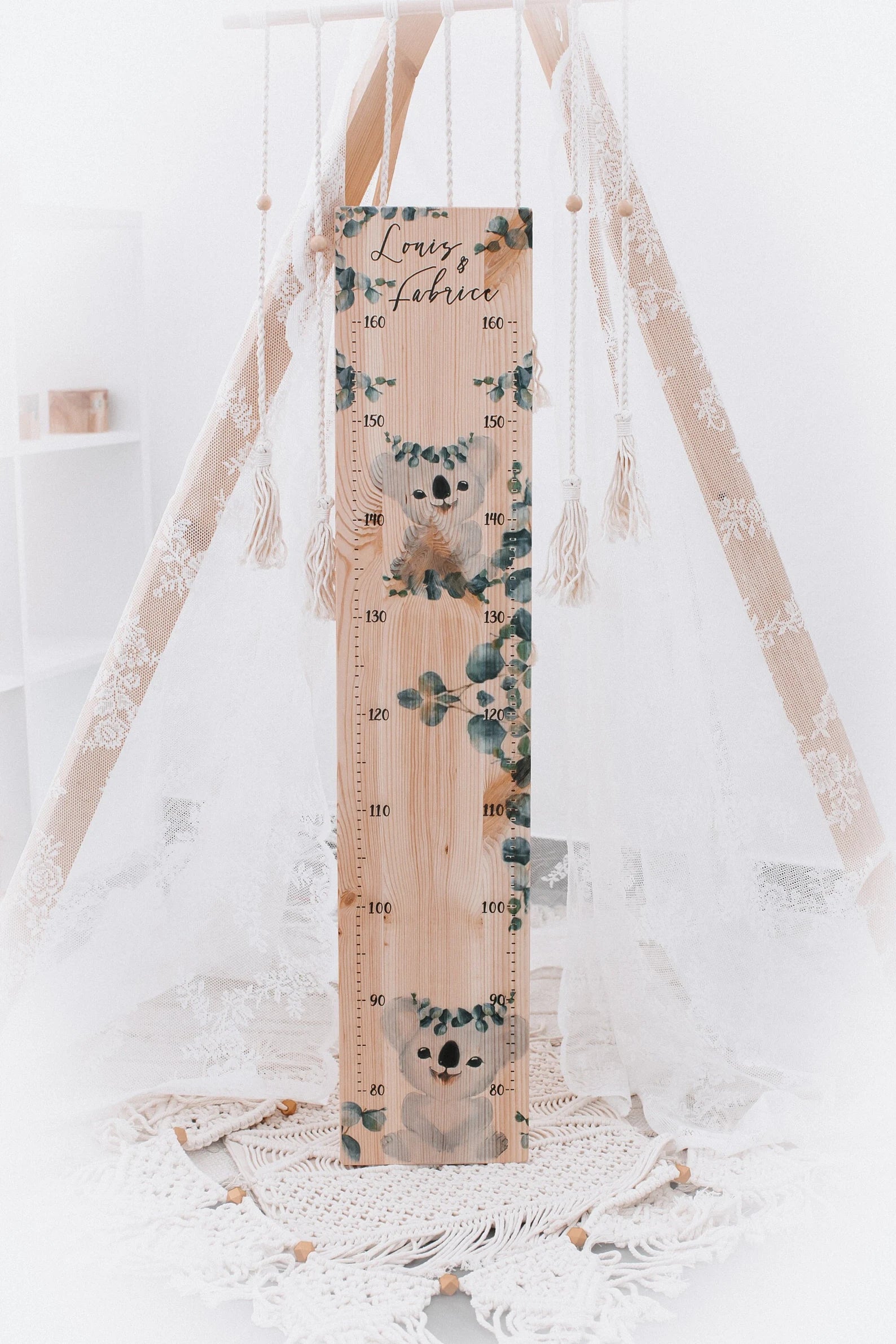 Messlatte Geschwister Koala