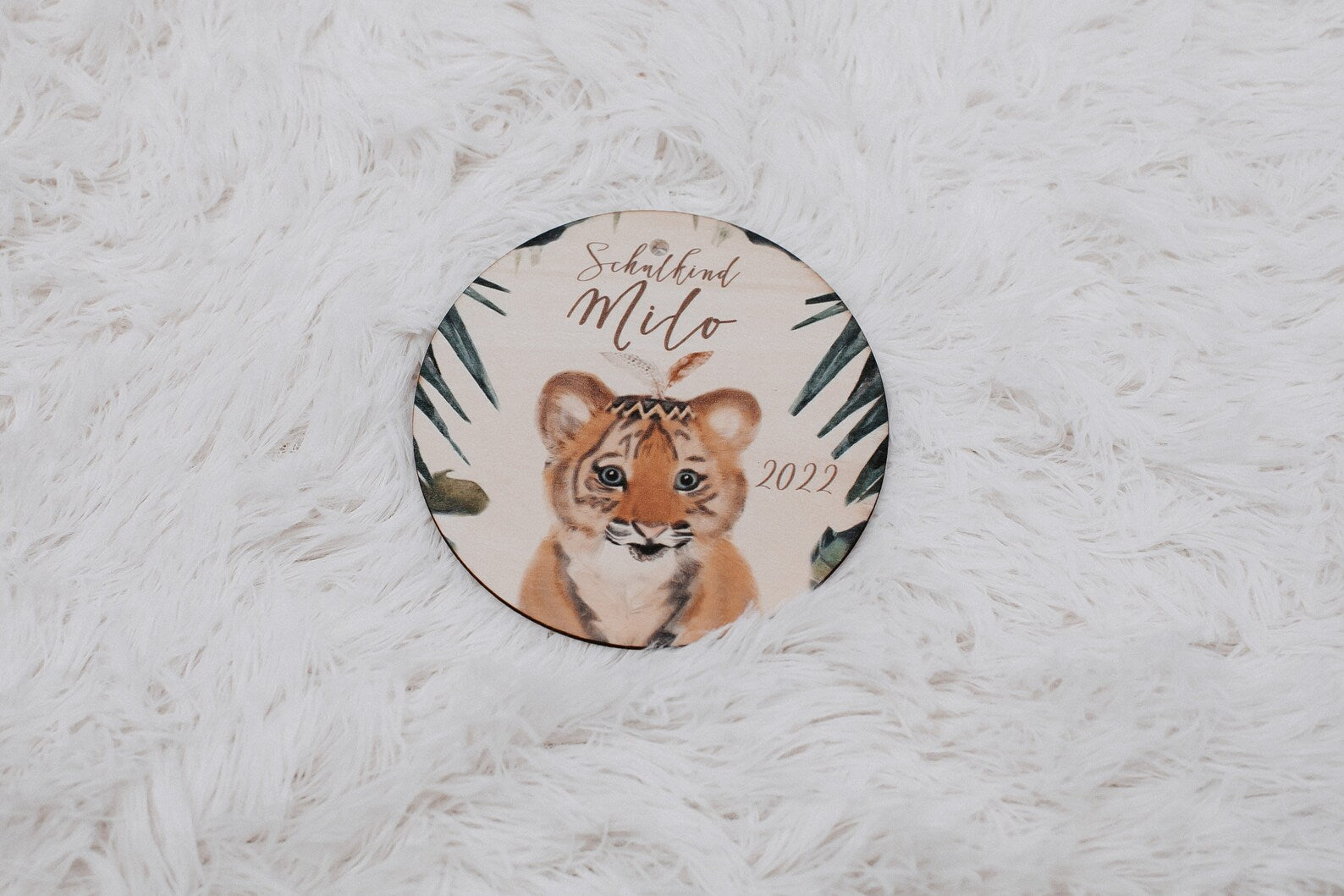 Schultütenanhänger Tiger