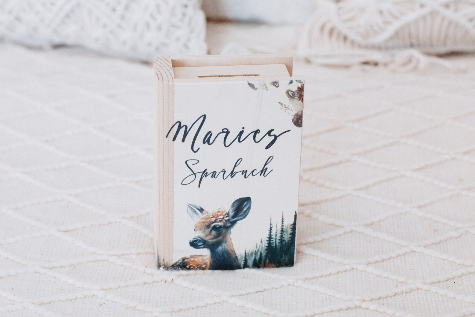 Spardose Reh Wald