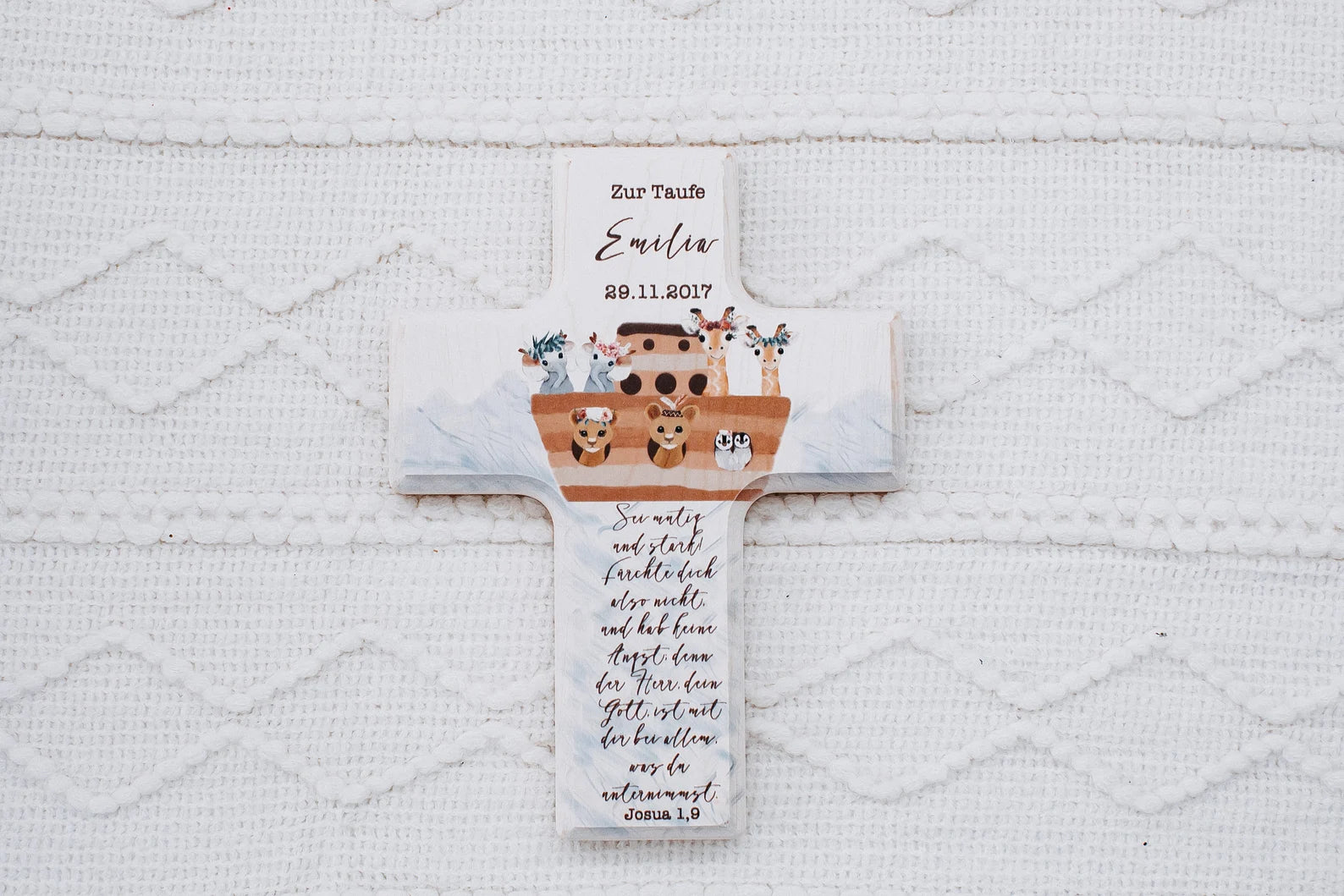 Taufkreuz Arche Noah