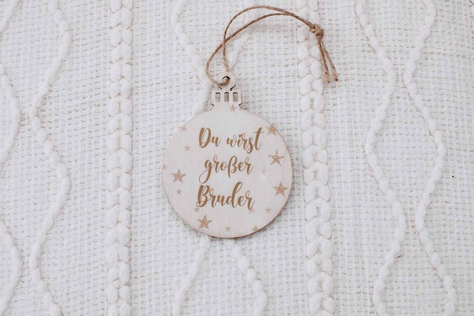 Weihnachtskugeln du wirst...