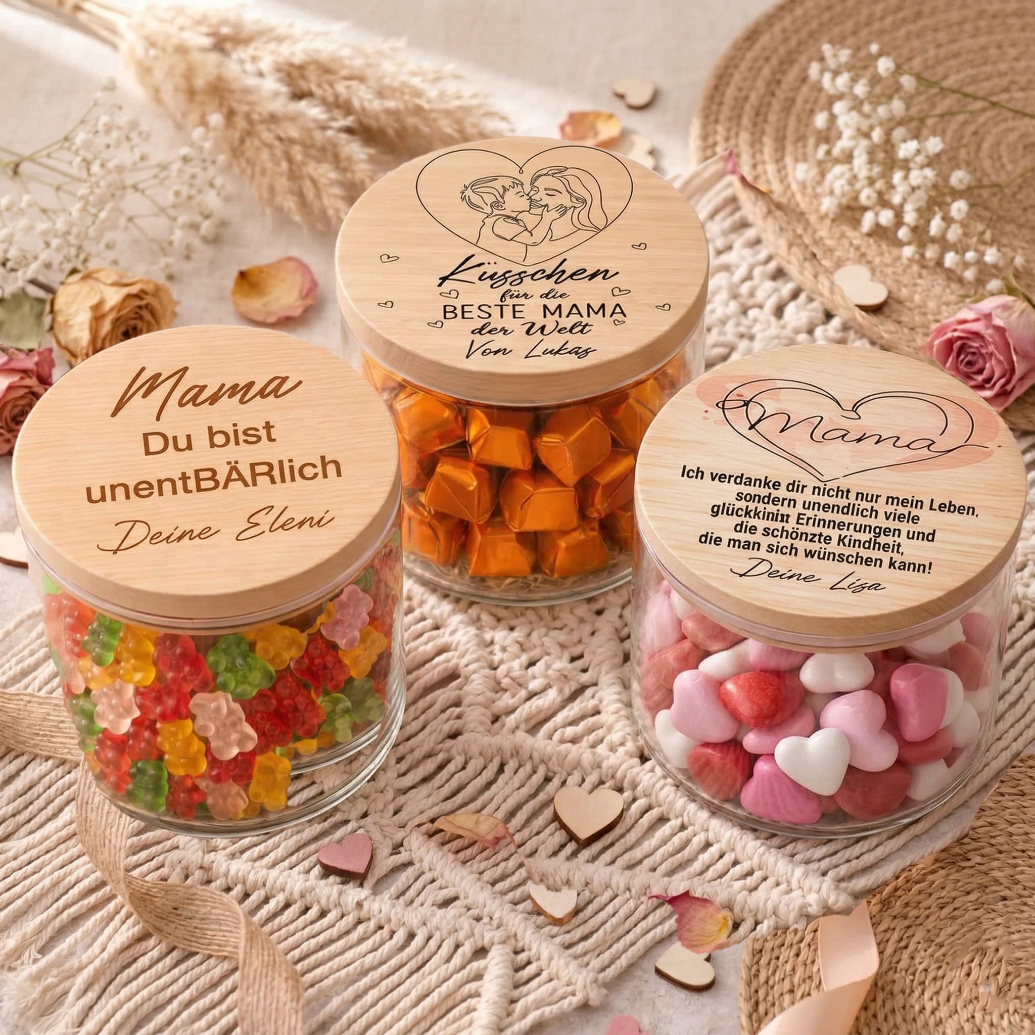 Emotionale Geschenke für Mama personalisiert – liebevolle Geschenkidee mit Namen für Muttertag