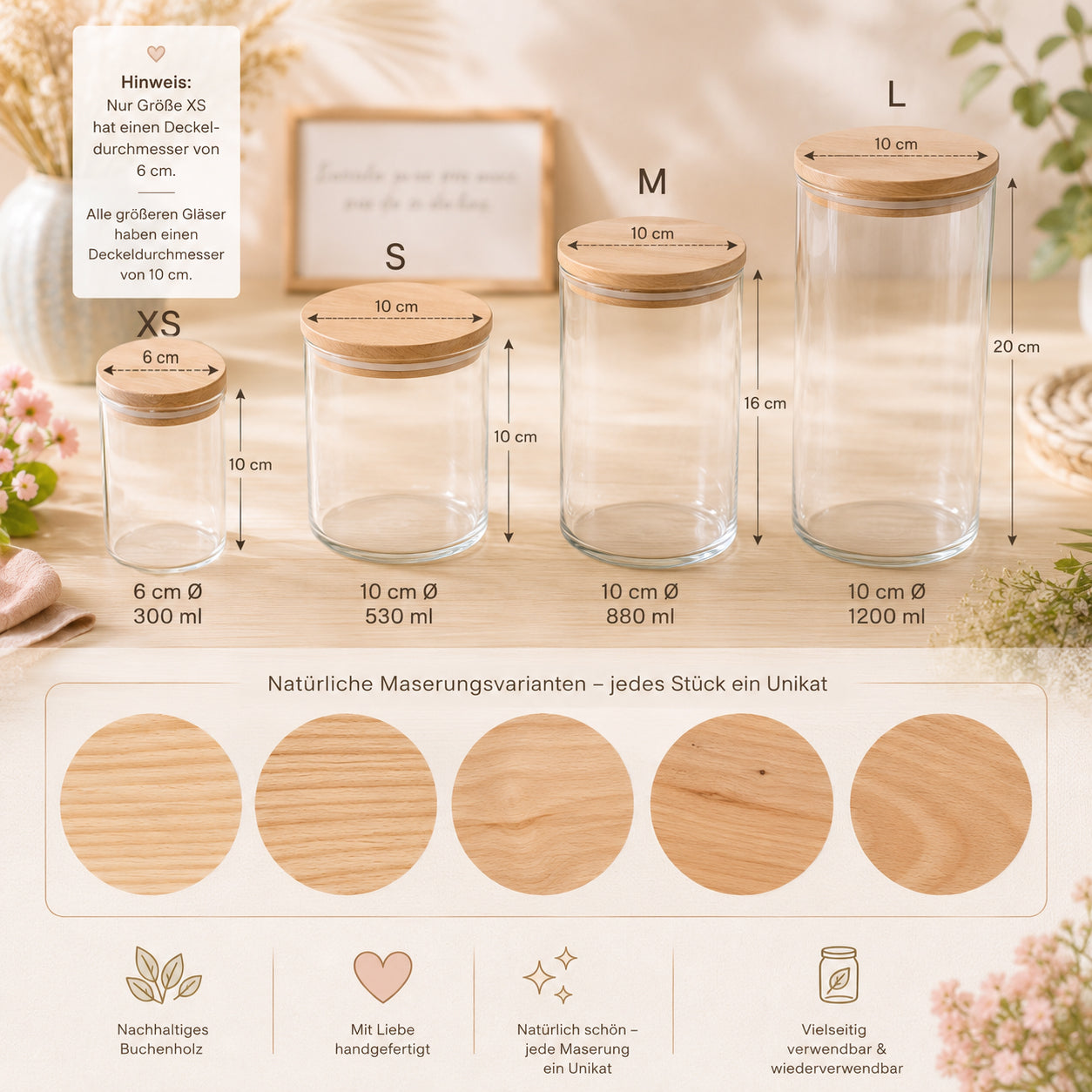 Kita Abschiedsgeschenk personalisiertes Vorratsglas Bonbonglas mit Kindernamen für Erzieherin | Gruppengeschenk Kindergarten