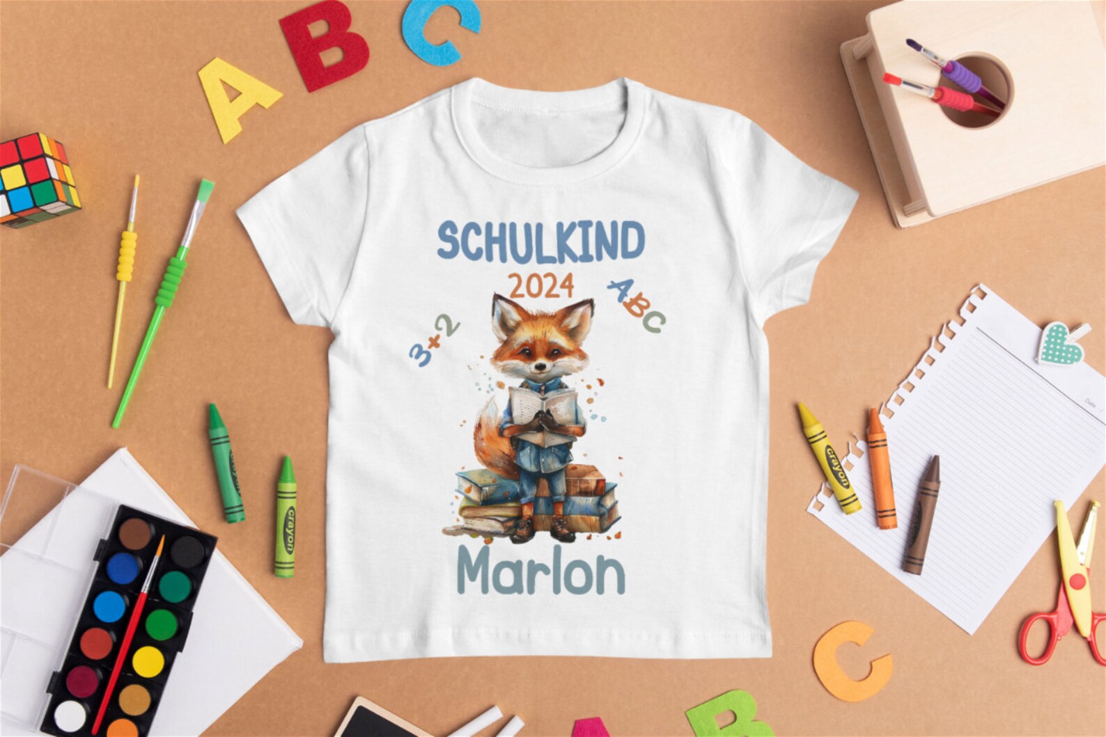 Schulkind T-Shirt Fuchs