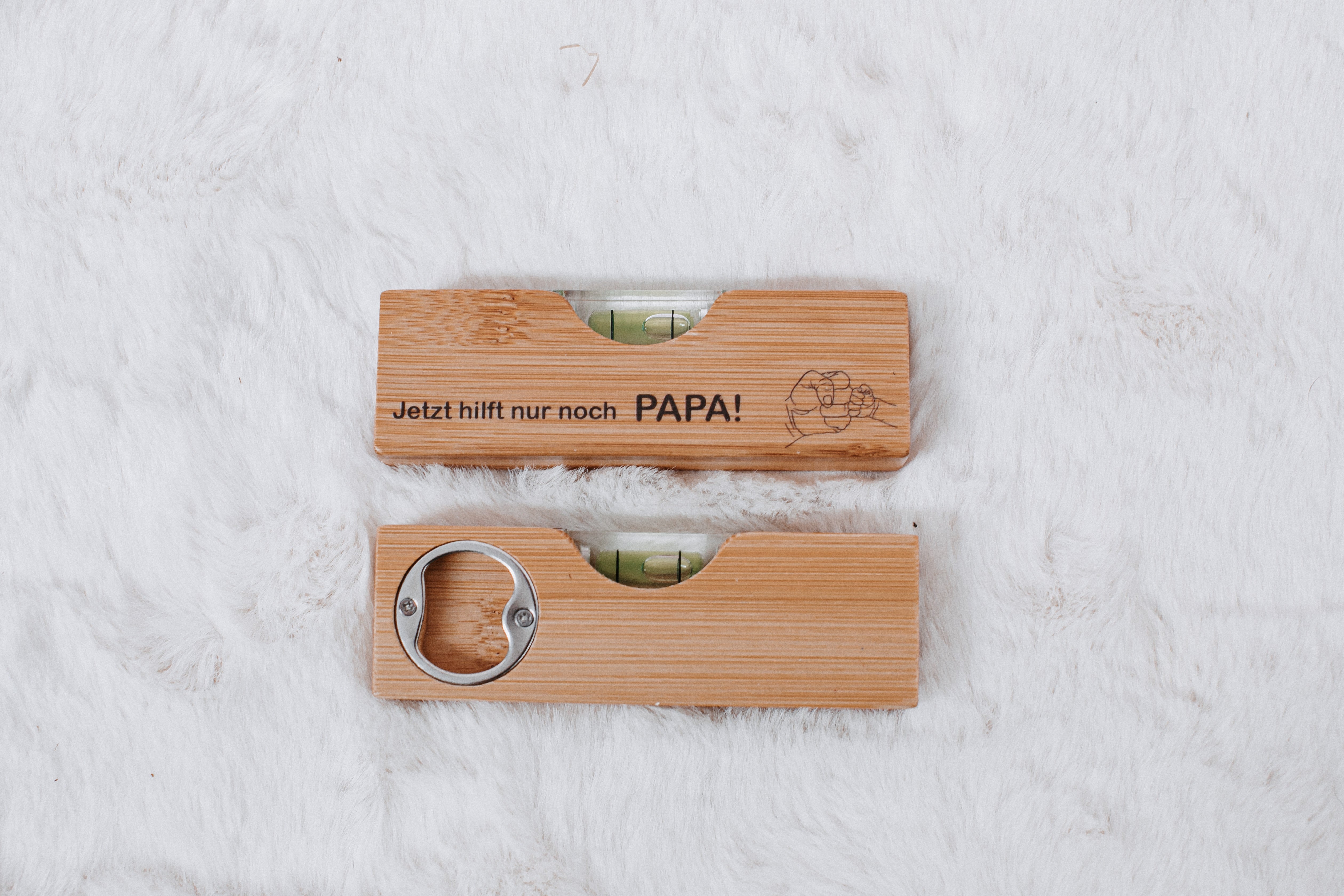 Wasserwaage Papa