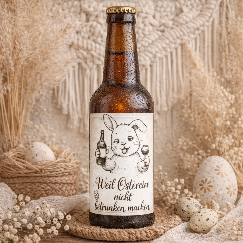 Bierflaschen Etikett Ostern - SOFORT DOWNLOAD!