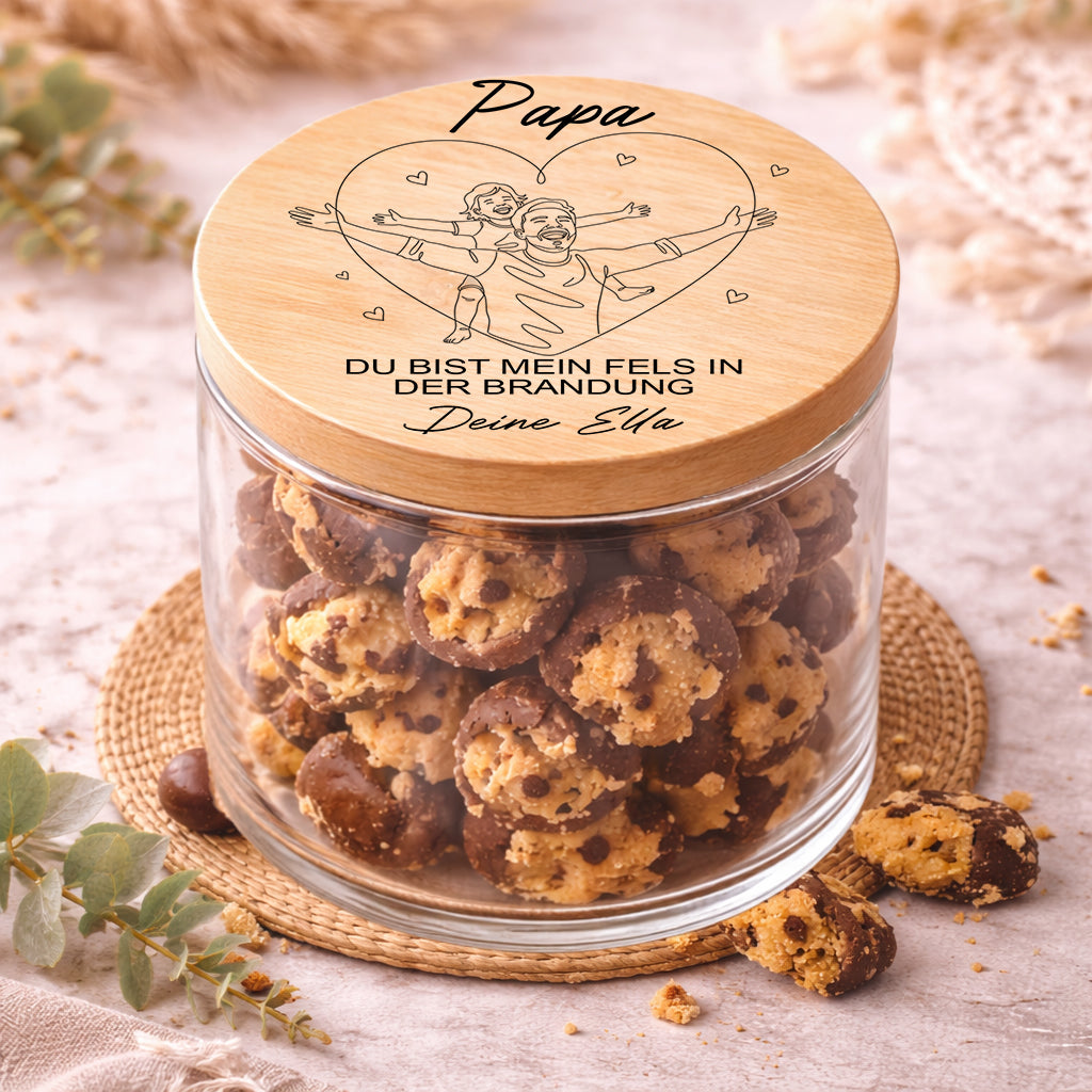 Papa Geschenk personalisiert Vatertagsgeschenk Papa Geschenk von Kind