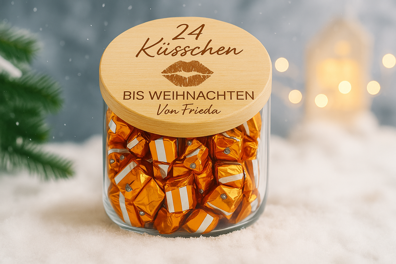 Adventskalender 24 Küsschen