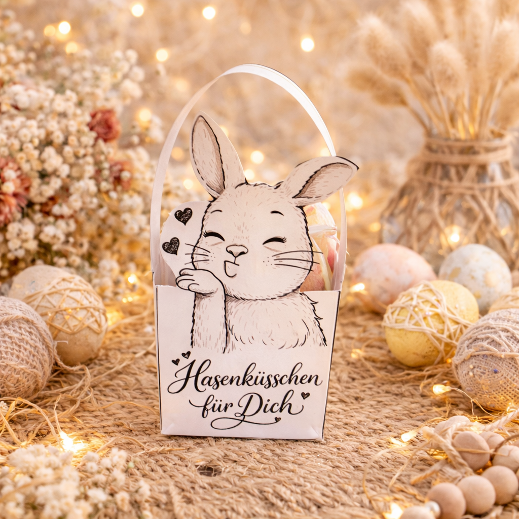 Osterkörbchen 6er Set - SOFORT DOWNLOAD!