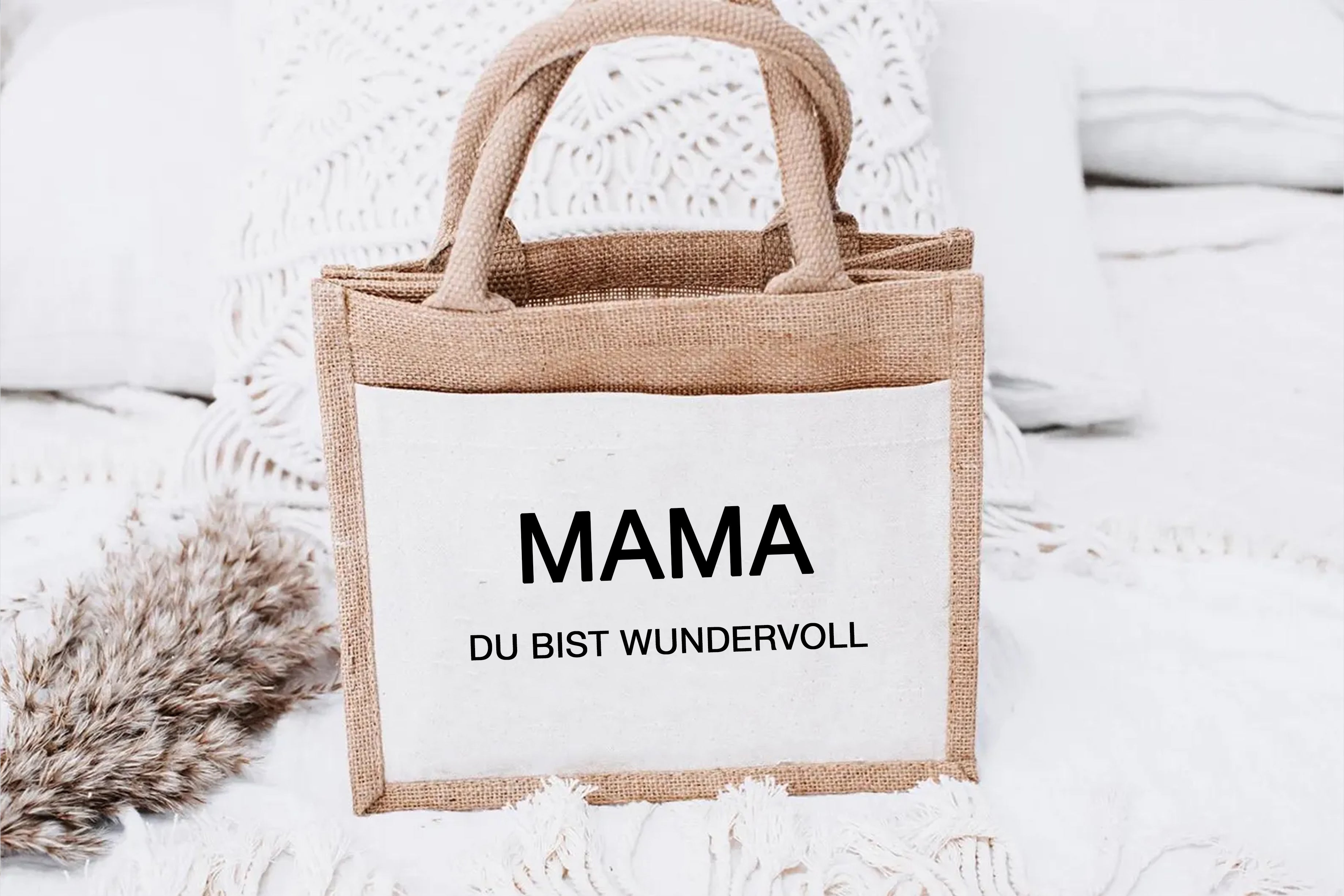 Tasche Mama du bist wundervoll