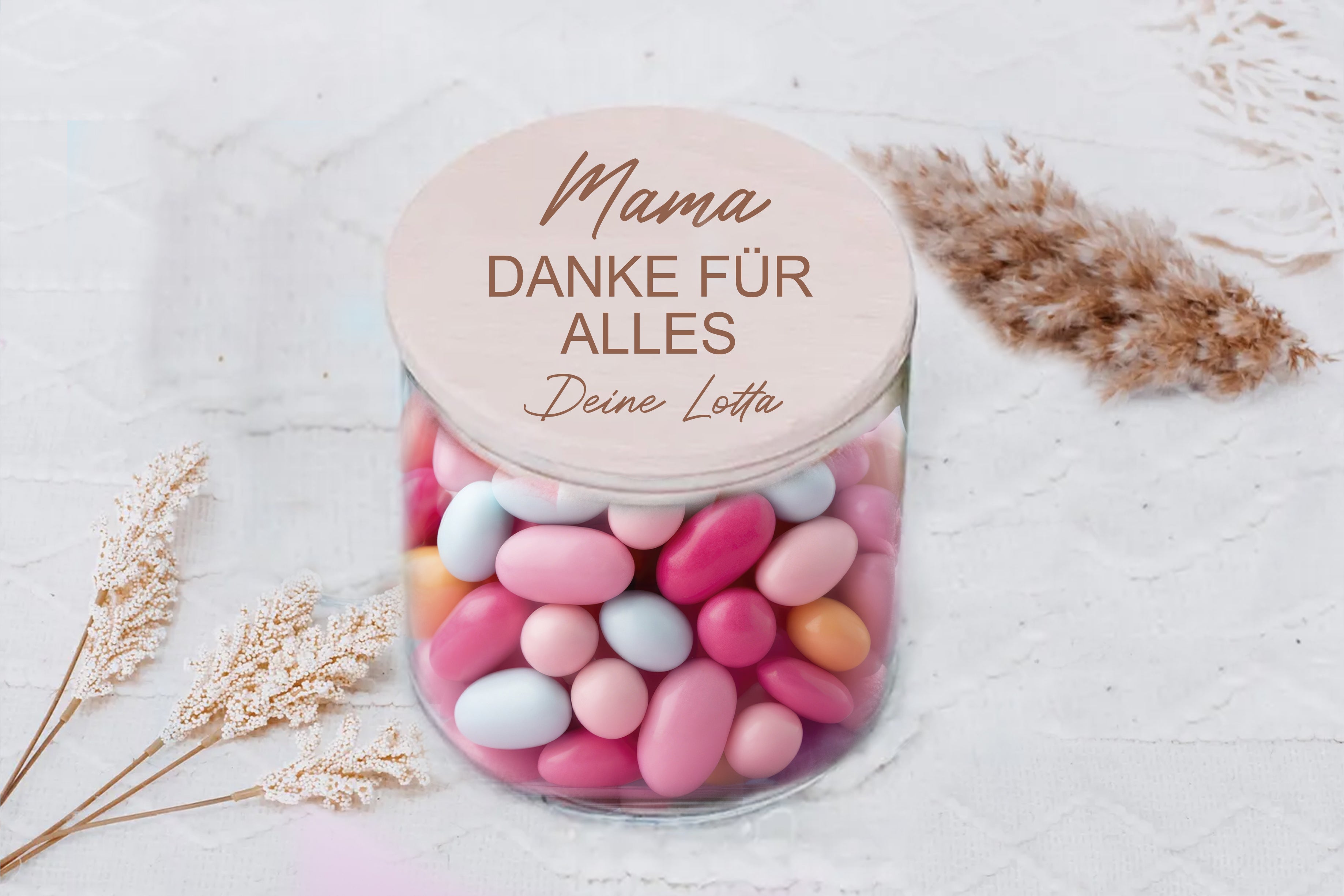 Vorratsglas Mama Danke