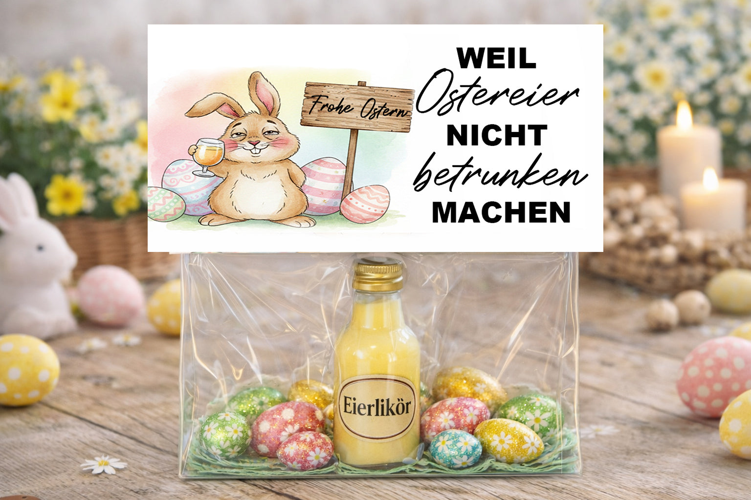 Lustige Oster-Etiketten SET  - SOFORT DOWNLOAD!