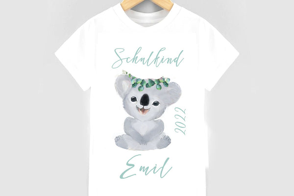 Schulkind T-Shirt Koala
